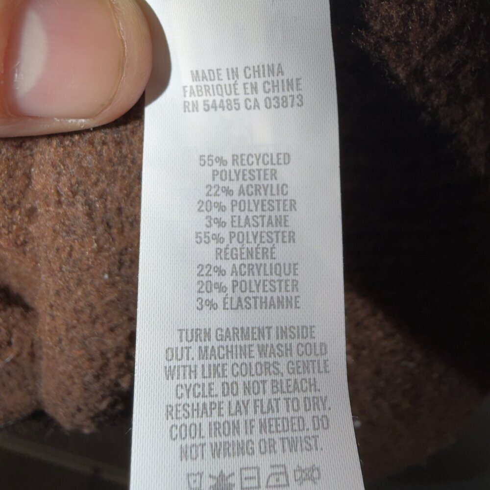 Aerie Brown Crewneck Sweater Size M Soft Knit Cozy Relaxed Everyday - Picture 7 of 8